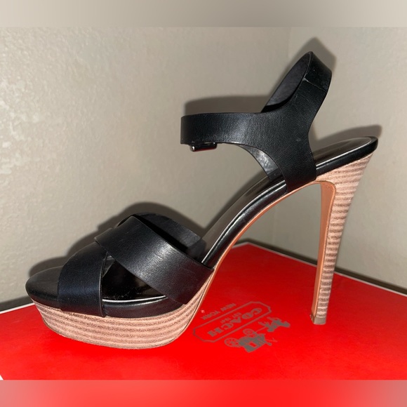 COACH Black Heels - Picture 4 of 13